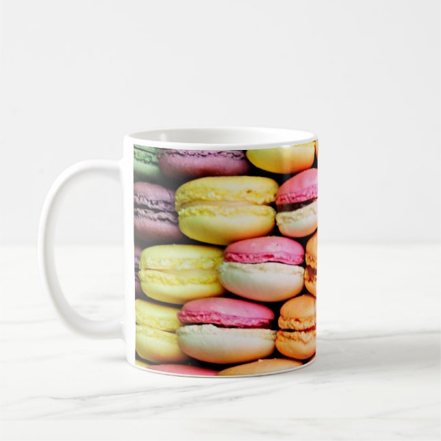 Caneca De Café Macaron francês (Esquerda)