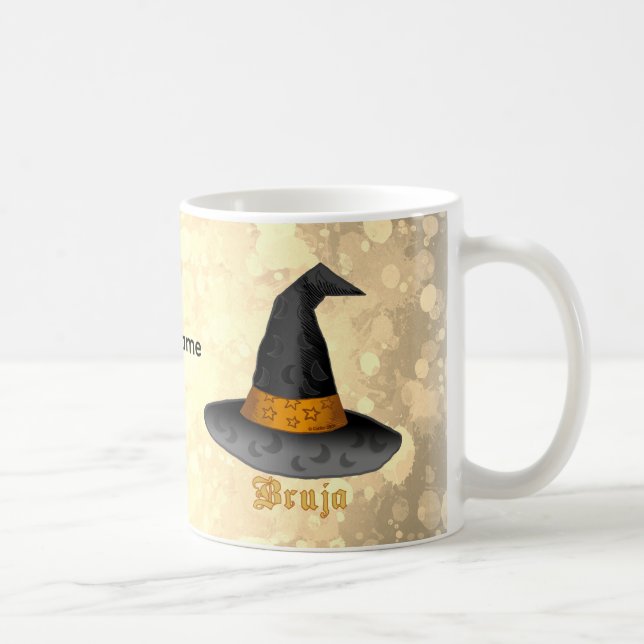 Caneca De Café Maçãs bruja Witch (Direita)