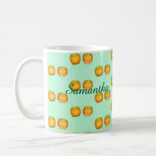 Caneca De Café Maçãs de Caramelo
