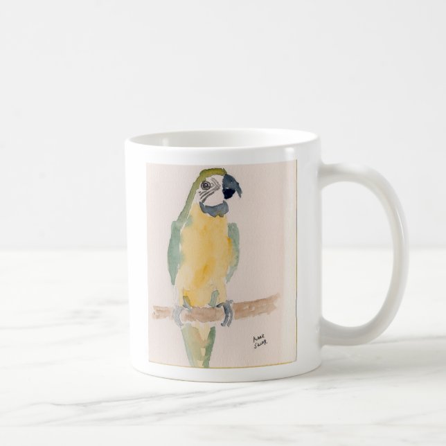 Caneca De Café macaw (Direita)