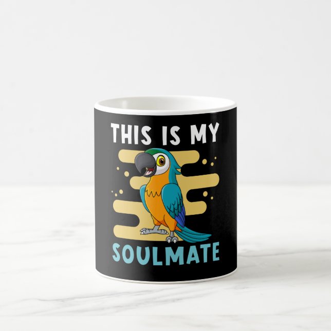 Caneca De Café Macaw Parrot Soulmade (Centro)