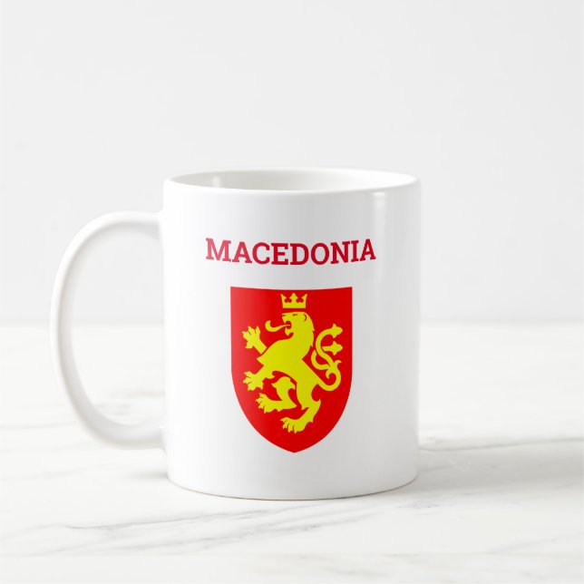Caneca De Café Macedônia (Esquerda)