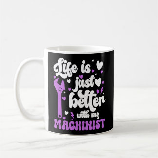 Caneca De Café Machinista de Concnc Amigo de União de Máquina de