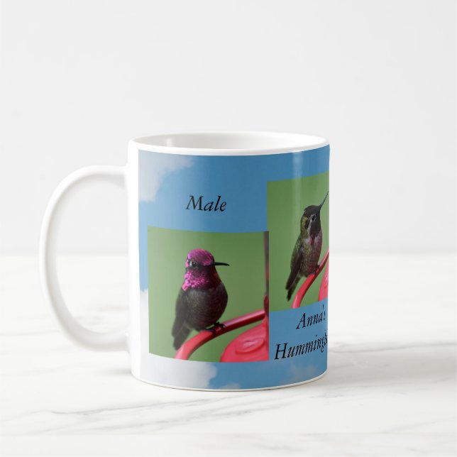 Caneca De Café Macho Ann'a Hummingbird Mug (Esquerda)