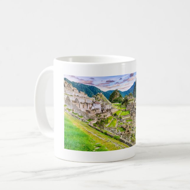 Caneca De Café Machu Picchu, Cusco - Peru (Frente Esquerda)