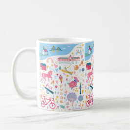 Caneca De Café Mackinac Island Michigan Coisas Favoritas
