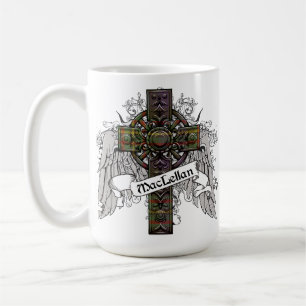 Caneca De Café MacLellan Tartan Cross