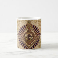 Caneca de café maçónica