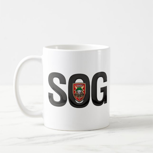 Caneca De Café MACV SOG Coffee Mug (Esquerda)