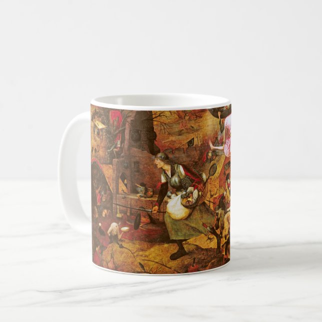 Caneca De Café Mad Meg (Dull Gret), Pieter Bruegel (Frente Esquerda)