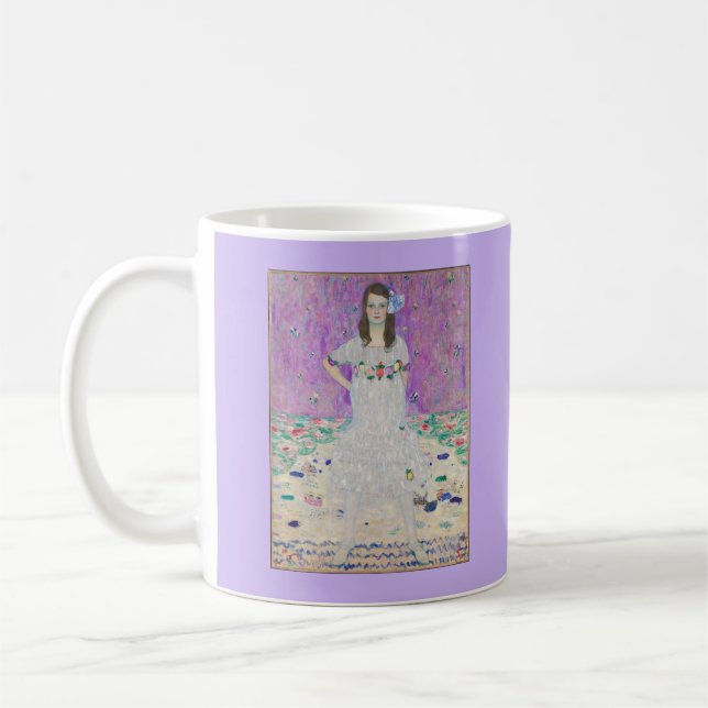 Caneca De Café Mada Primavesi Gustav Klimt Art (Esquerda)