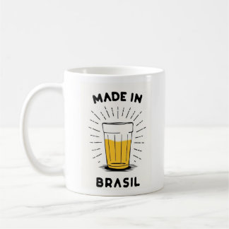 Caneca De Café Made in Brazil