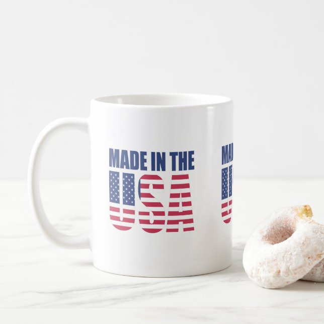 Caneca De Café Made in USA Mug (Com Donut)