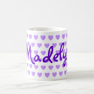 Caneca De Café Madelyn no roxo