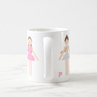 Caneca De Café Mademoiselle in Paris Mug