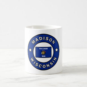 Caneca De Café Madison Wisconsin