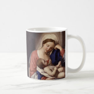 Caneca De Café Madonna e criança