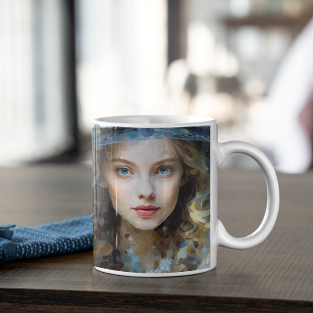 Caneca De Café Madonna versão 8 (Madonna version 8 coffee mug
)