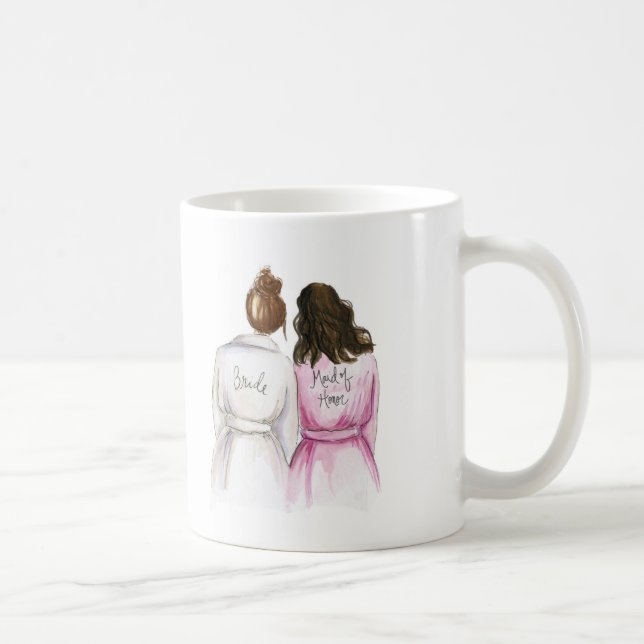 Caneca De Café Madrinha de casamento? A obscuridade (Direita)