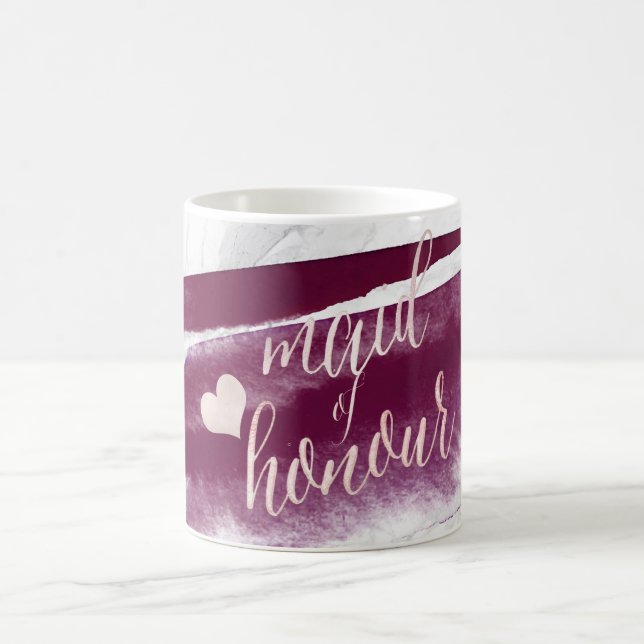 Caneca De Café Madrinha de casamento PixDezines|Rosa Esbranquiçad (Centro)