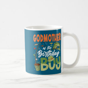 Caneca De Café Madrinha do menino aniversariante da família de pe