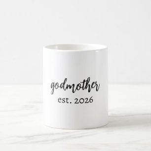 Caneca De Café Madrinha Est 2026