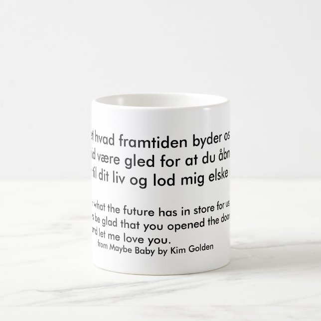 Caneca De Café Mads's Love Mug (Centro)