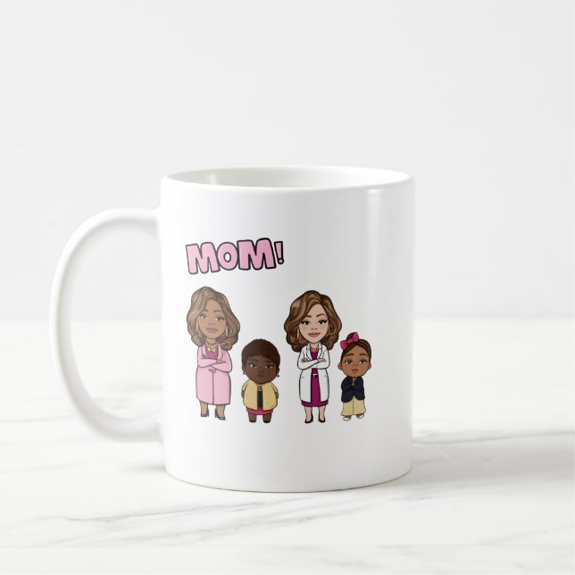 Caneca De Café Mãe! (Esquerda)