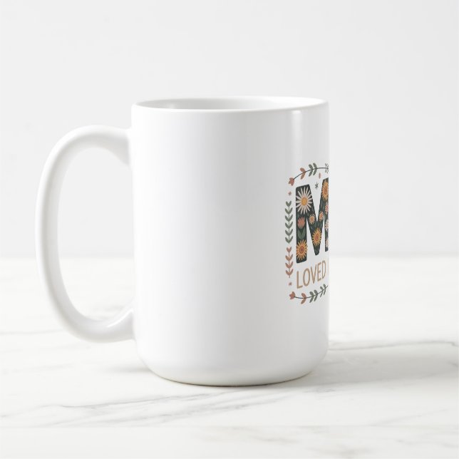 Caneca De Café Mãe Amada Além das Palavras (Esquerda)