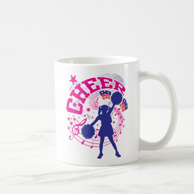 Caneca De Café Mãe animada, Cheerleader (Direita)