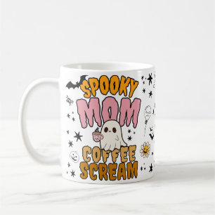 Caneca De Café Mãe assustadora Gritar de café - 11oz