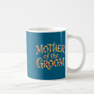 Caneca De Café Mãe bonita do noivo time da noiva casamento