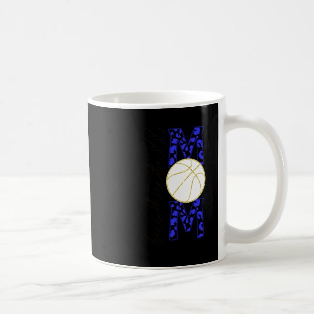 Caneca De Café Mãe-branca de basquete (Direita)