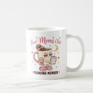 Caneca De Café Mãe Cansada Carregando Por Favor Insira Café Mãe E