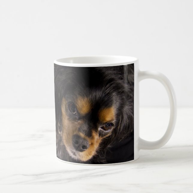 Caneca De Café Mãe... Cavalier King Charles Spaniel (Direita)