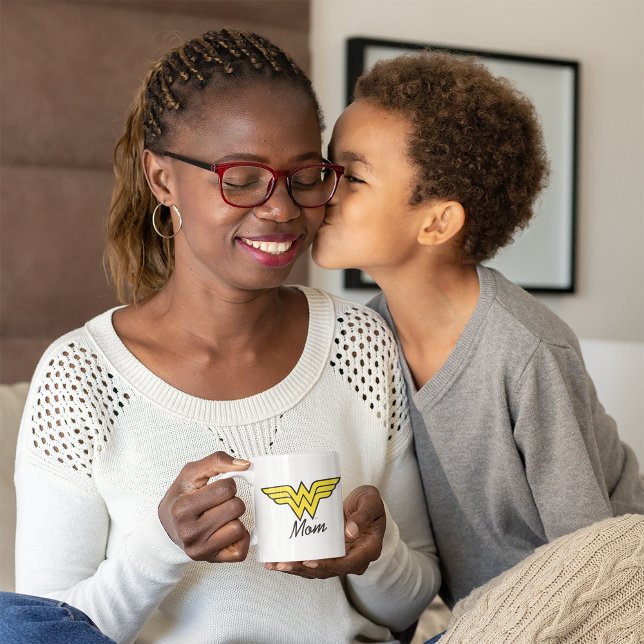Caneca De Café Mãe Clássica Maravilha (Criador carregado)