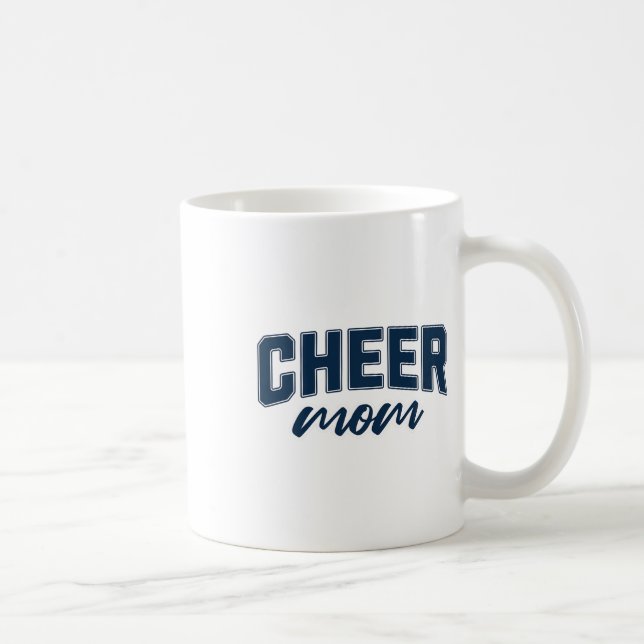 Caneca De Café Mãe Comemora Cheerleading Para Garota do Esquadrão (Direita)