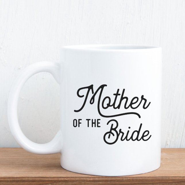 Caneca De Café Mãe da Boca do Bridal Party Coffee Mug (Criador carregado)