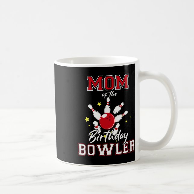 Caneca De Café Mãe Da Cele Da Festa De Boliche De Boate De Aniver (Direita)