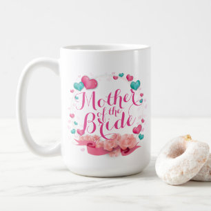 Caneca De Café Mãe da Noiva Candy Hearts Classic Mug
