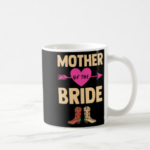 Caneca De Café Mãe Da Noiva Casamento Despedida de Solteira Cowbo