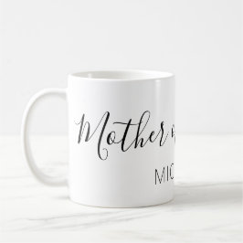 Caneca De Café Mãe da Noiva com Nome