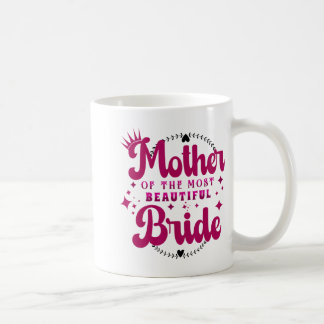 Caneca De Café Mãe Da Noiva Mais Bonita1 