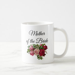 Caneca De Café Mãe da Rosa Floral Buquê Mug
