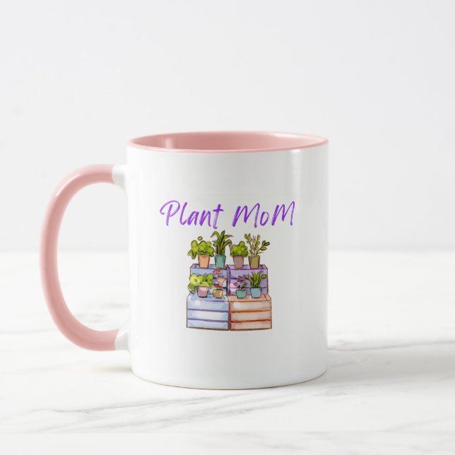 Caneca de café "Mãe das Plantas" de jardinagem (Esquerda)