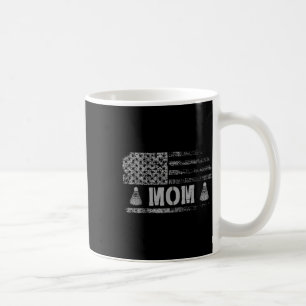 Caneca De Café Mãe de Badminton Americana Bandeira dos EUA Equipe