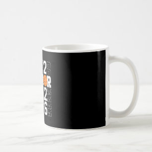Caneca De Café Mãe de Basquete Sênior Cl De 2026 Formatura Engraç