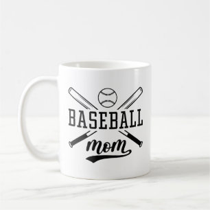 Caneca De Café Mãe de beisebol