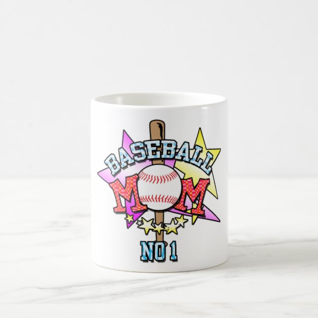 Caneca De Café Mãe de beisebol, Baseball (Centro)