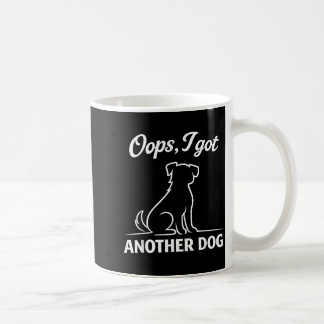Caneca De Café Mãe de Cachorro Caprichosa e Resgate de Cachorrinh (Direita)
